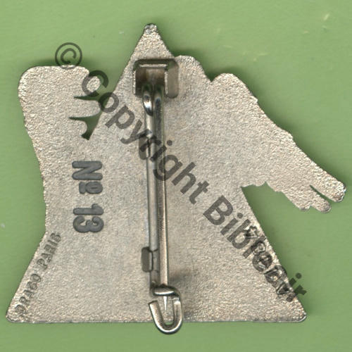 A1184 EET.06.330 ALBRET MARSAN EQUIPE MARQUE HELICO  DrP Griffes et butees Dos scintillant No13 CNE GENTY 1987.89  Src.Y.GENTY 